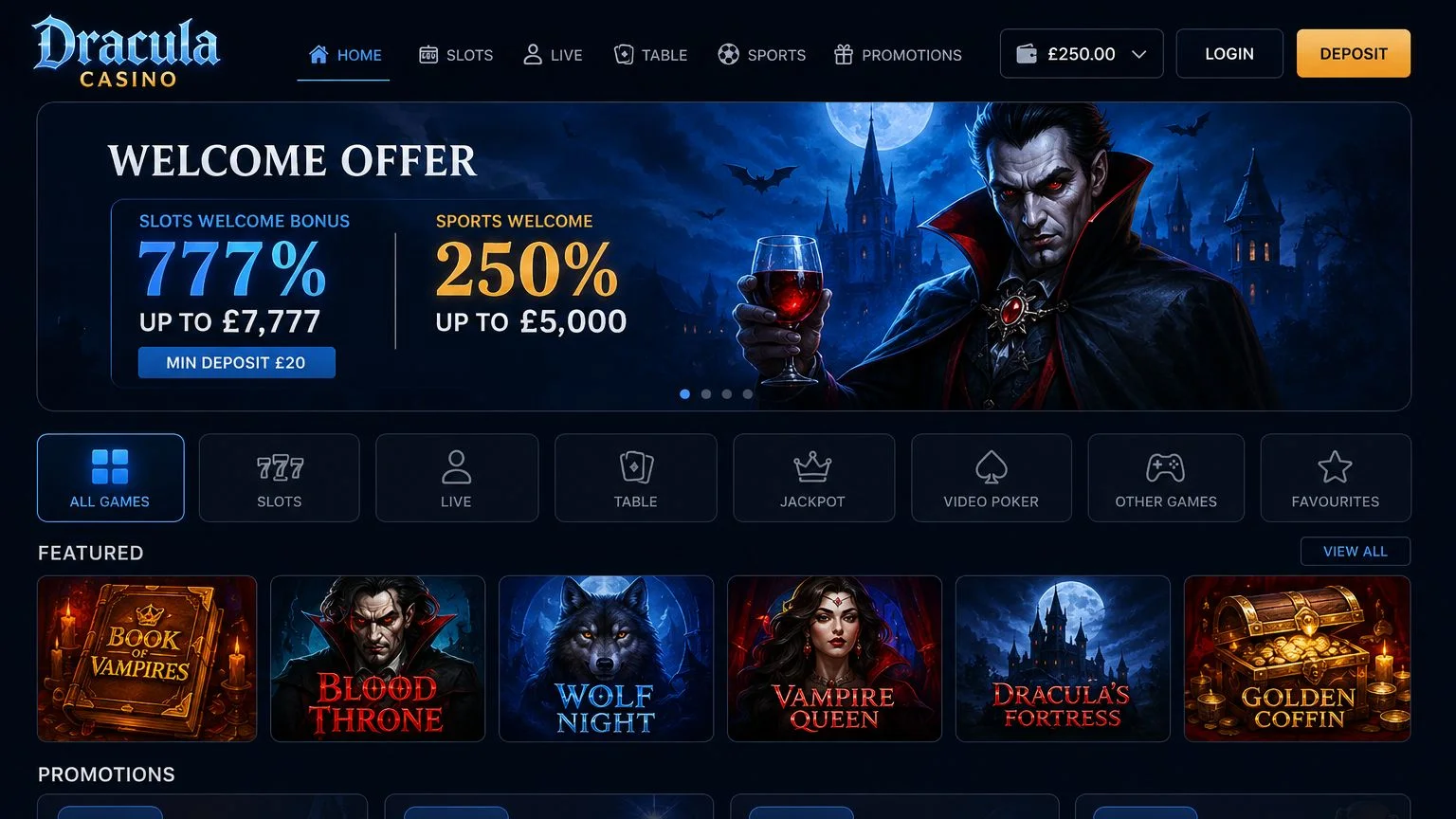 Dracula Casino overview for UK players complete guide Dracula Casino overview for UK players
