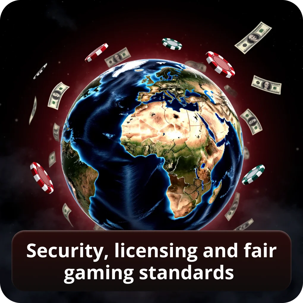 Security licensing and fair gaming standards Dracula Casino