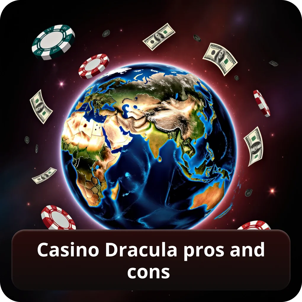 Casino Dracula pros and cons welcome package review Casino Dracula pros and cons
