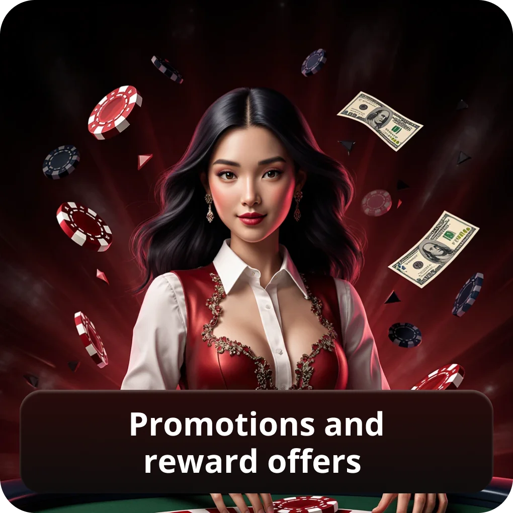 Promotions and reward offers Dracula Casino